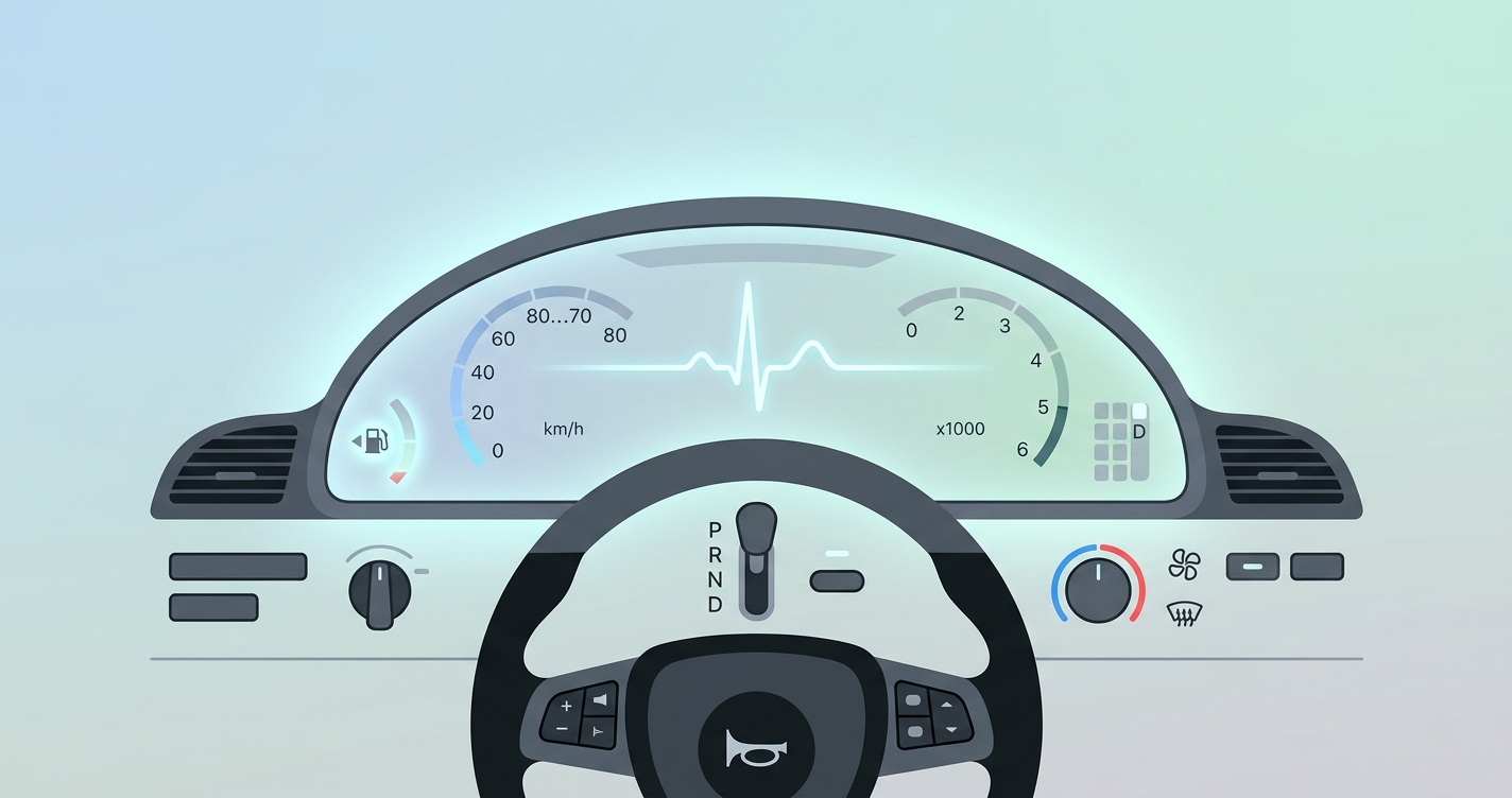 Can my car sense if my heart rate is off during my morning commute?