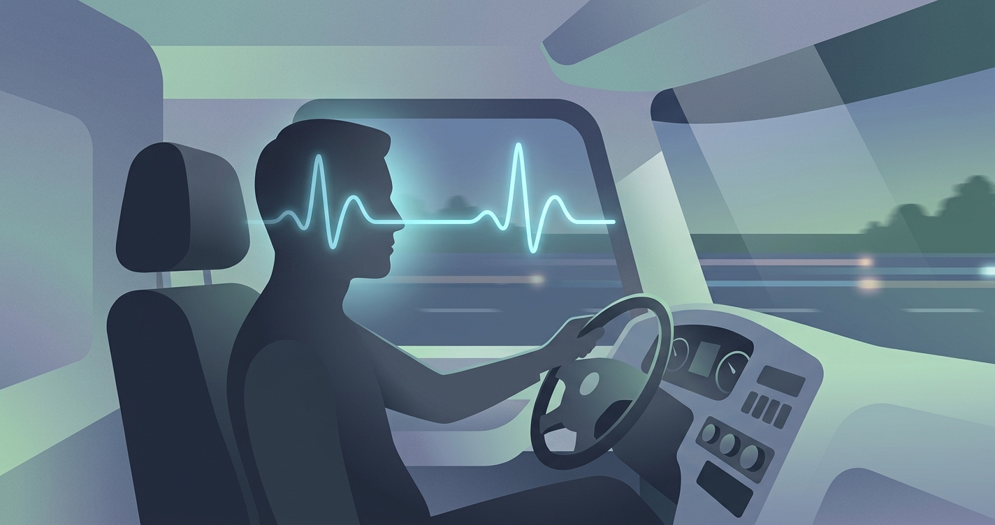 How can my truck spot my fatigue even if I've had coffee?