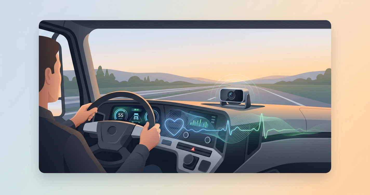 Driver Stress Monitoring for Long-Haul Trucking: How It Works