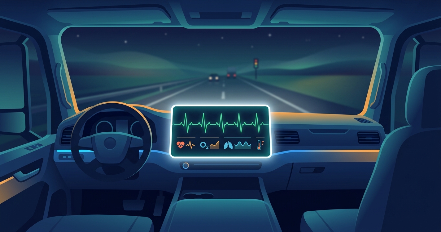 How to Cut Long-Haul Crashes With Driver Vital Monitoring